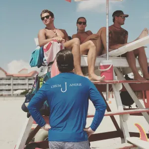 Mens Chum Angle SPF/Rash Guard Shirt