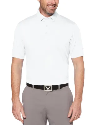 Mens Cooling Micro Hex Polo