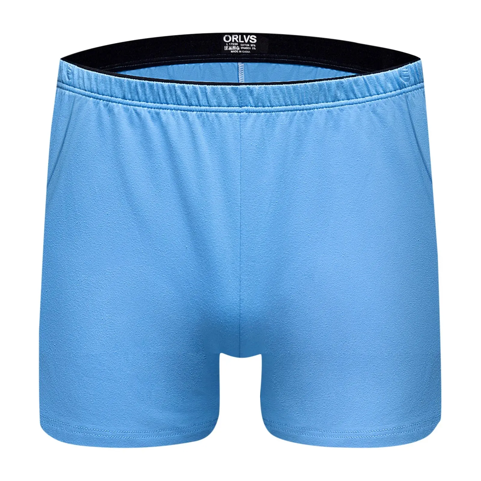 Men'S Cotton Briefs Casual Solid Comfortable Shorts Pants Pocket Boxer Shorts Pajamas Beach Volleyball Shorts трусы мужские