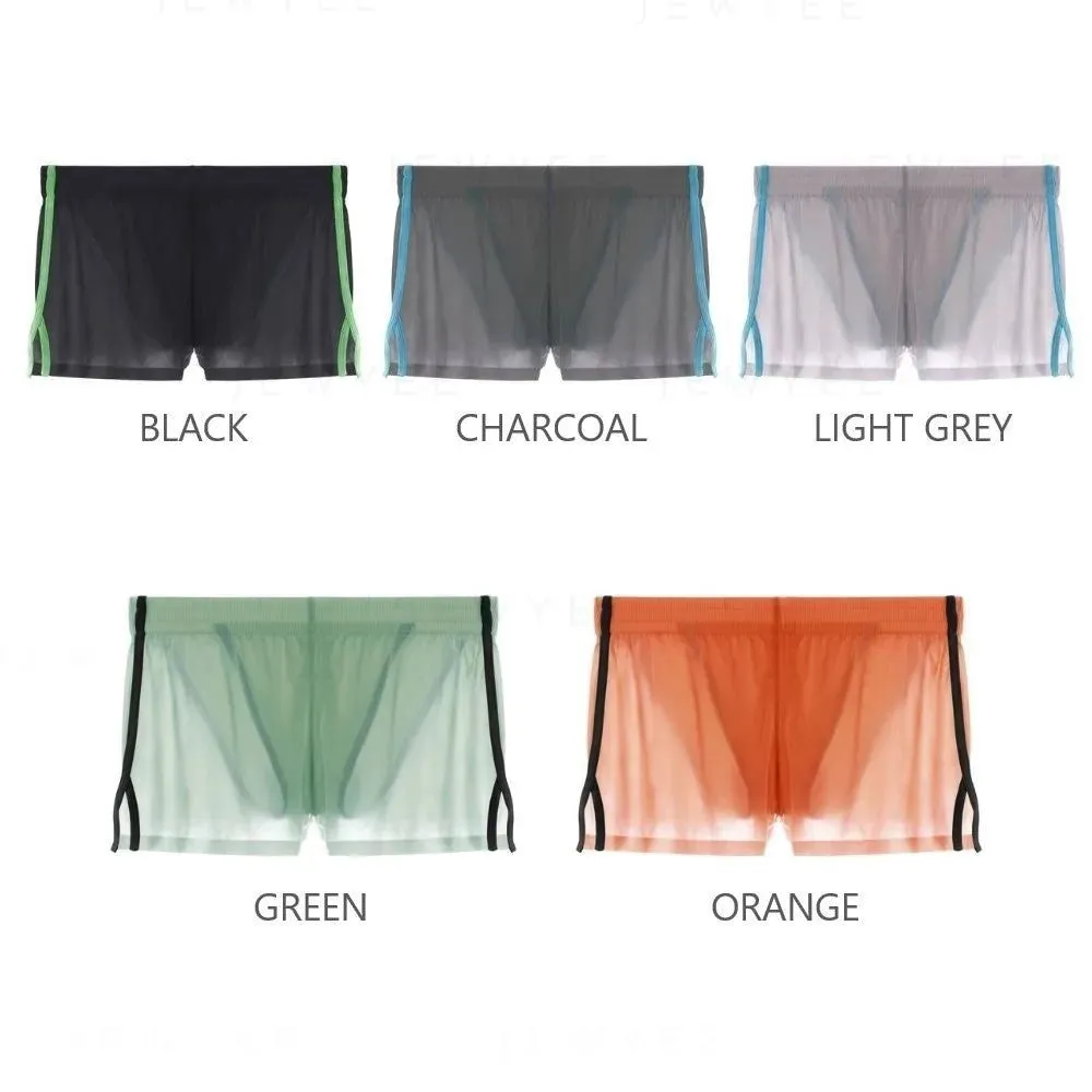 Men's Ice Silk Tank Top or Brief-Lined 2-in-1 Shorts  - JEWYEE AY 815 / 814