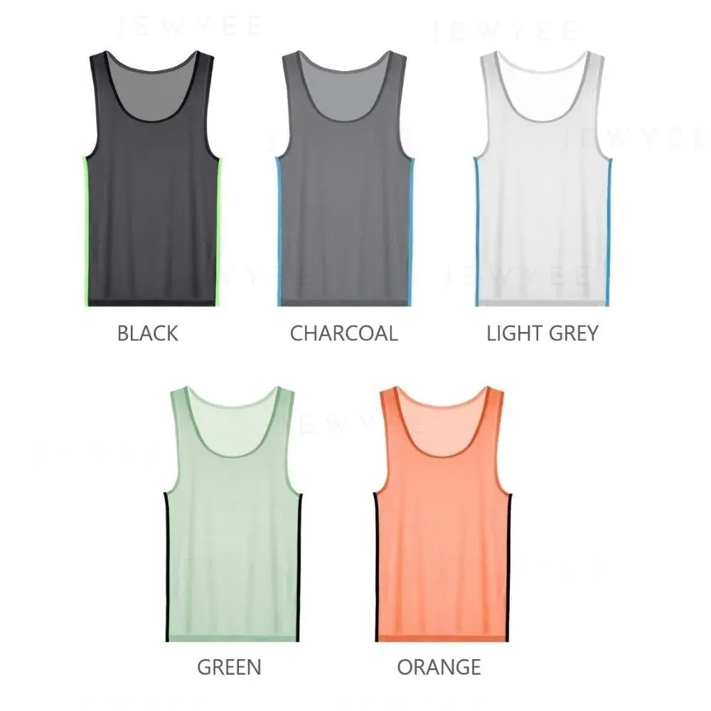 Men's Ice Silk Tank Top or Brief-Lined 2-in-1 Shorts  - JEWYEE AY 815 / 814