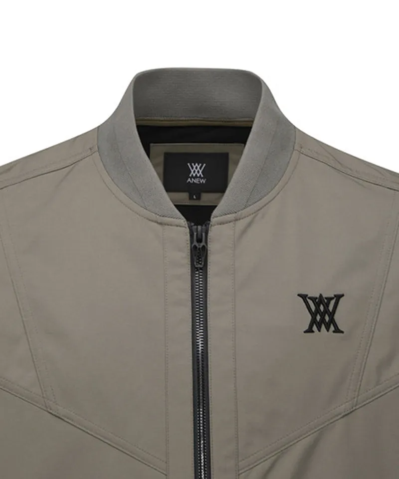 Men's Incision Coloring Point Jacket - Light Brown