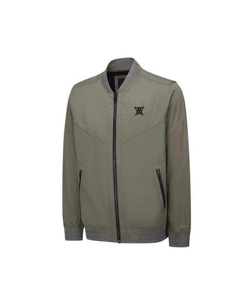 Men's Incision Coloring Point Jacket - Light Brown