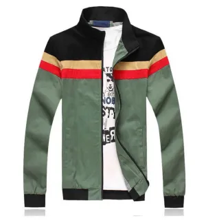 Men's Mandarin Collared Coat Up To 5XL
