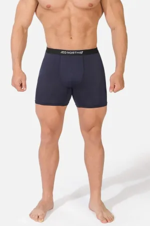 Men's Mesh Athletic Boxers 2-Pack - Gray and Navy
