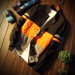 Men's Patchwork Jacket