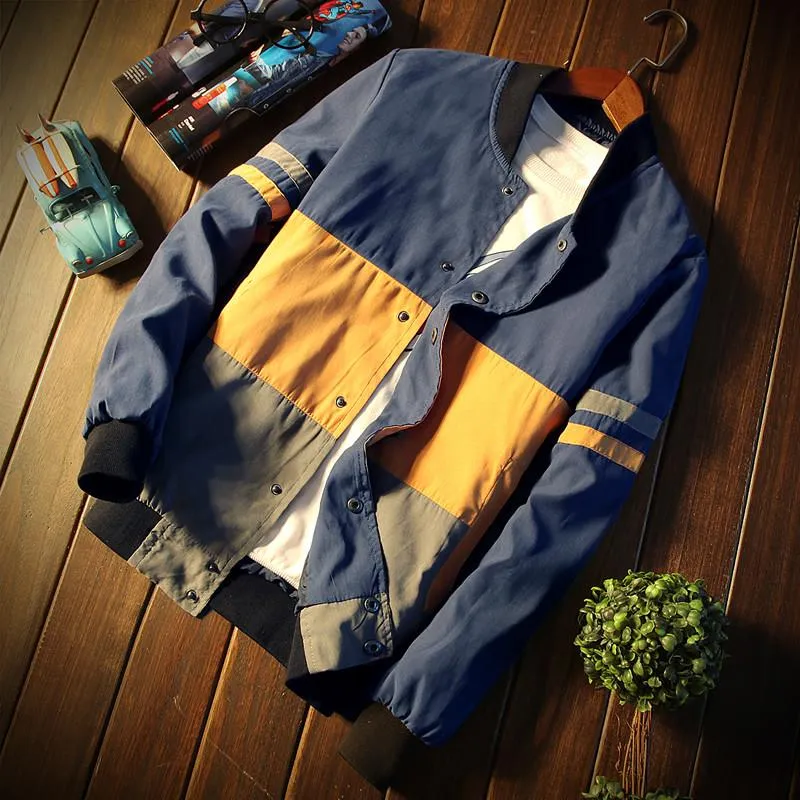 Men's Patchwork Jacket