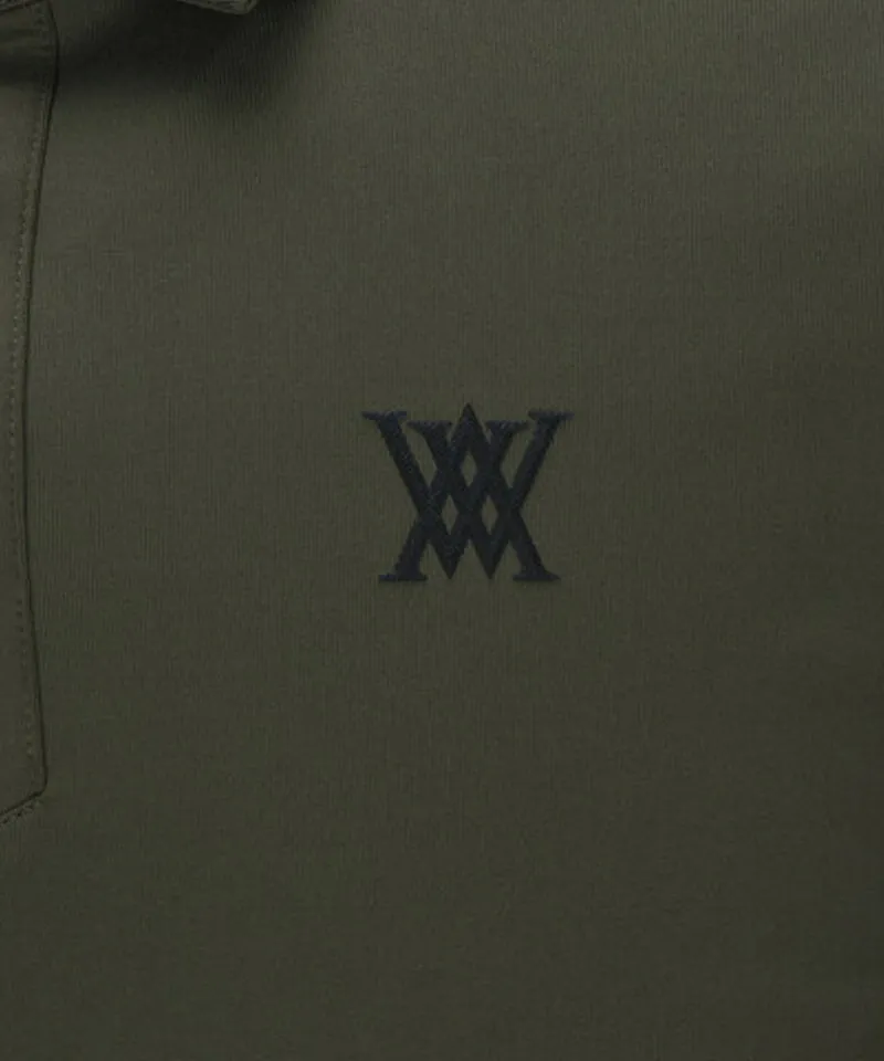 Men's Signature Logo L/TS - Khaki