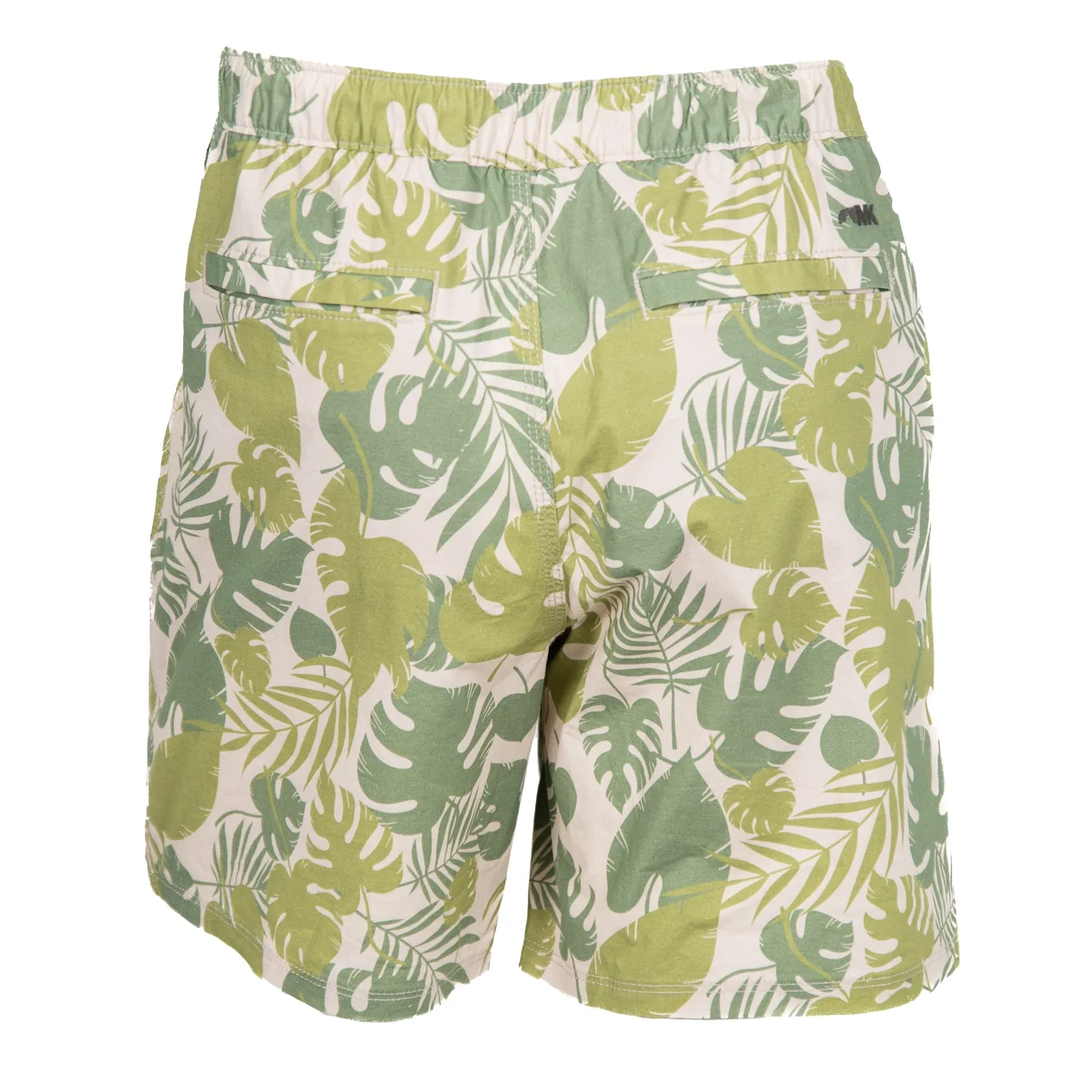 Men's Stretch Printed Poplin Deck Short