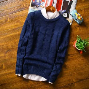 Men's Thick Cotton Sweater