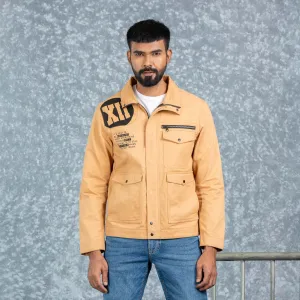 Mens Twill Jacket- Khaki