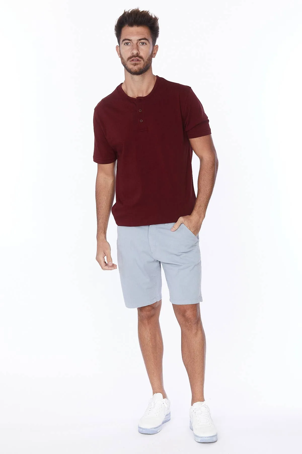 Men's Twill Summer Stretch 4 Pocket Chino Shorts