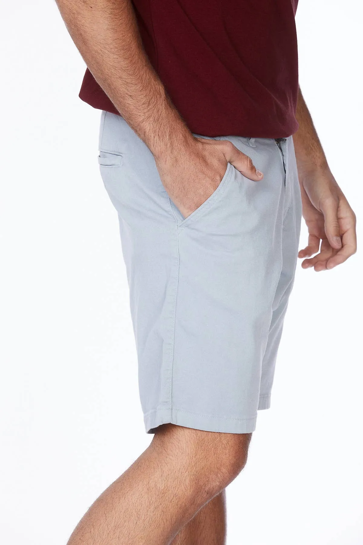 Men's Twill Summer Stretch 4 Pocket Chino Shorts