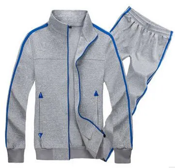 Men's Zipper Sweatshirt Tracksuit Up To 4XL