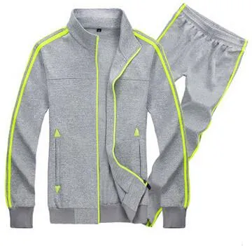 Men's Zipper Sweatshirt Tracksuit Up To 4XL