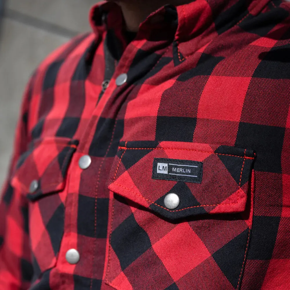Merlin Axe Protective Shirt Red