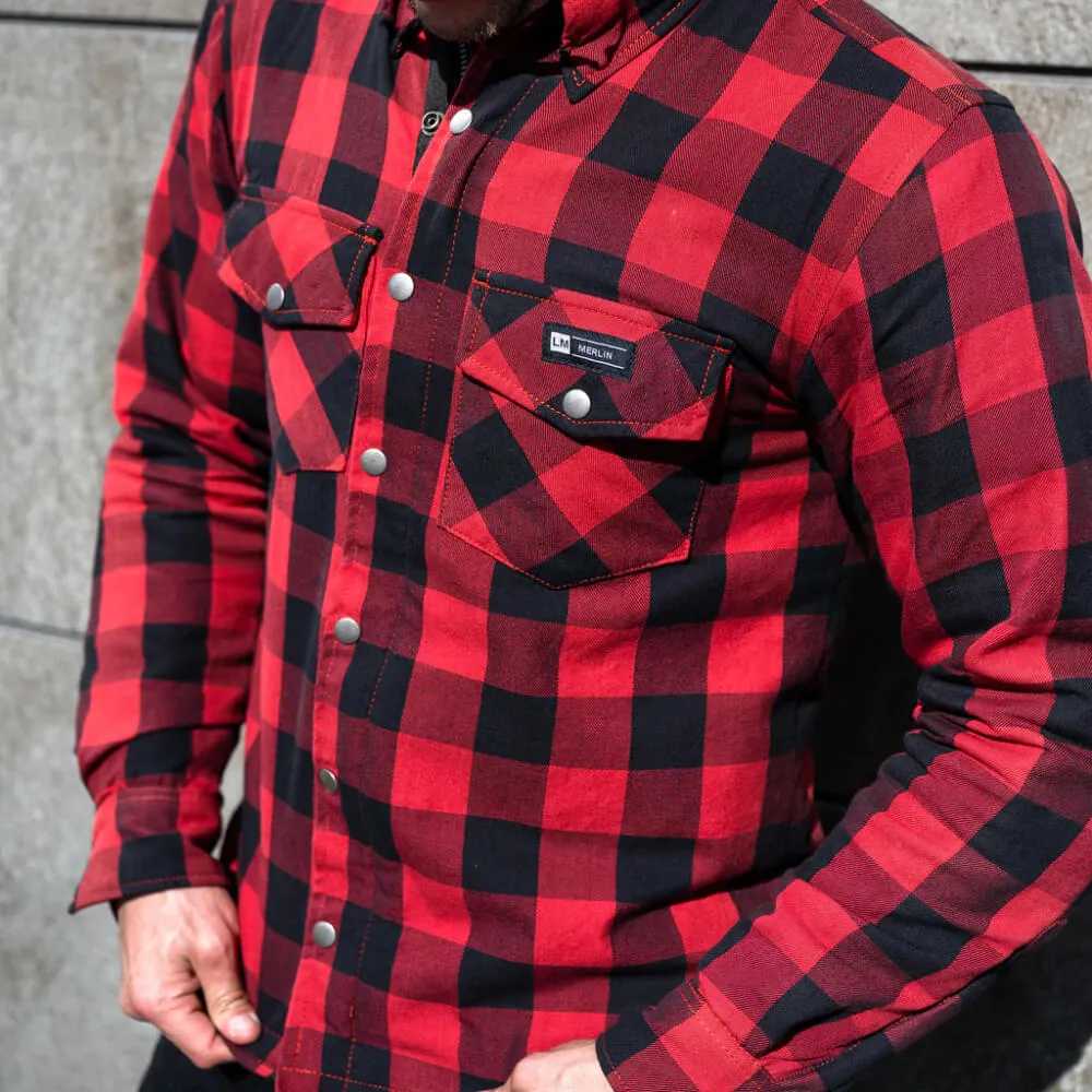 Merlin Axe Protective Shirt Red