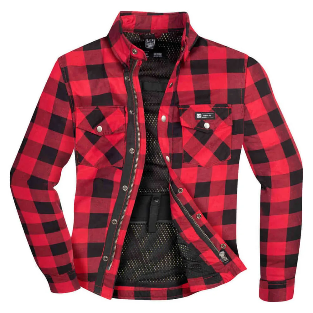 Merlin Axe Protective Shirt Red