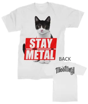 Miss May I Stay Metal Cat T-Shirt