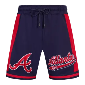 MLB ATLANTA BRAVES SCRIPT TAIL MEN'S DK 2.0 SHORT (MIDNIGHT NAVY/RED/MIDNIGHT NAVY)