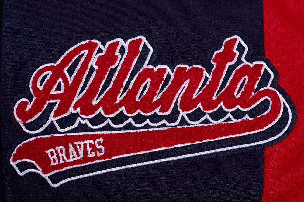 MLB ATLANTA BRAVES SCRIPT TAIL MEN'S DK 2.0 SHORT (MIDNIGHT NAVY/RED/MIDNIGHT NAVY)