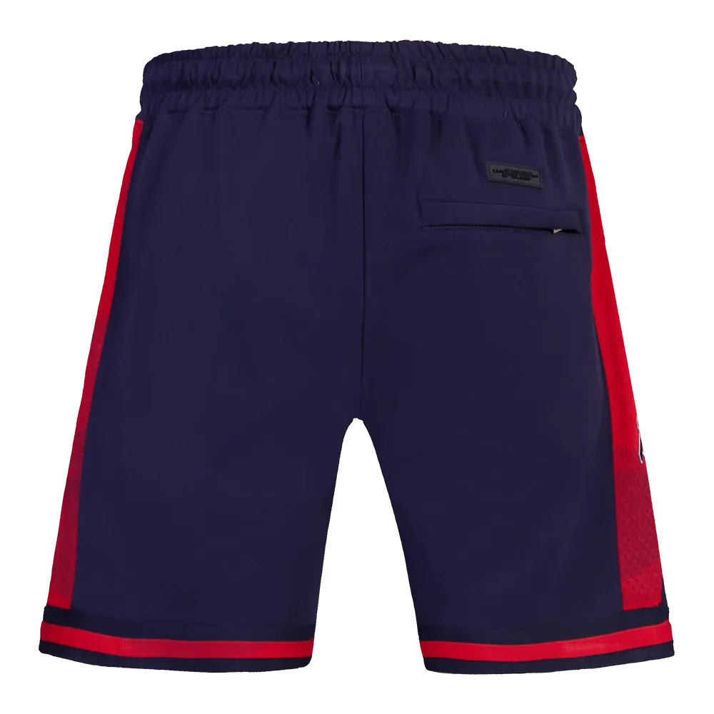 MLB ATLANTA BRAVES SCRIPT TAIL MEN'S DK 2.0 SHORT (MIDNIGHT NAVY/RED/MIDNIGHT NAVY)
