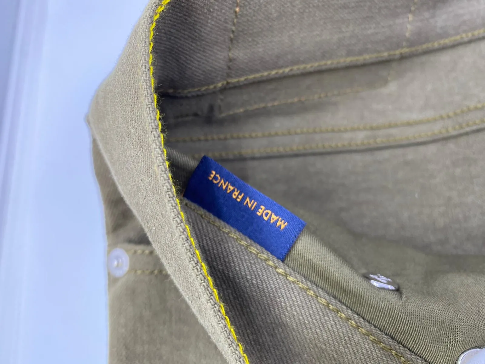 Monogram Patch Stretch Slim Jeans