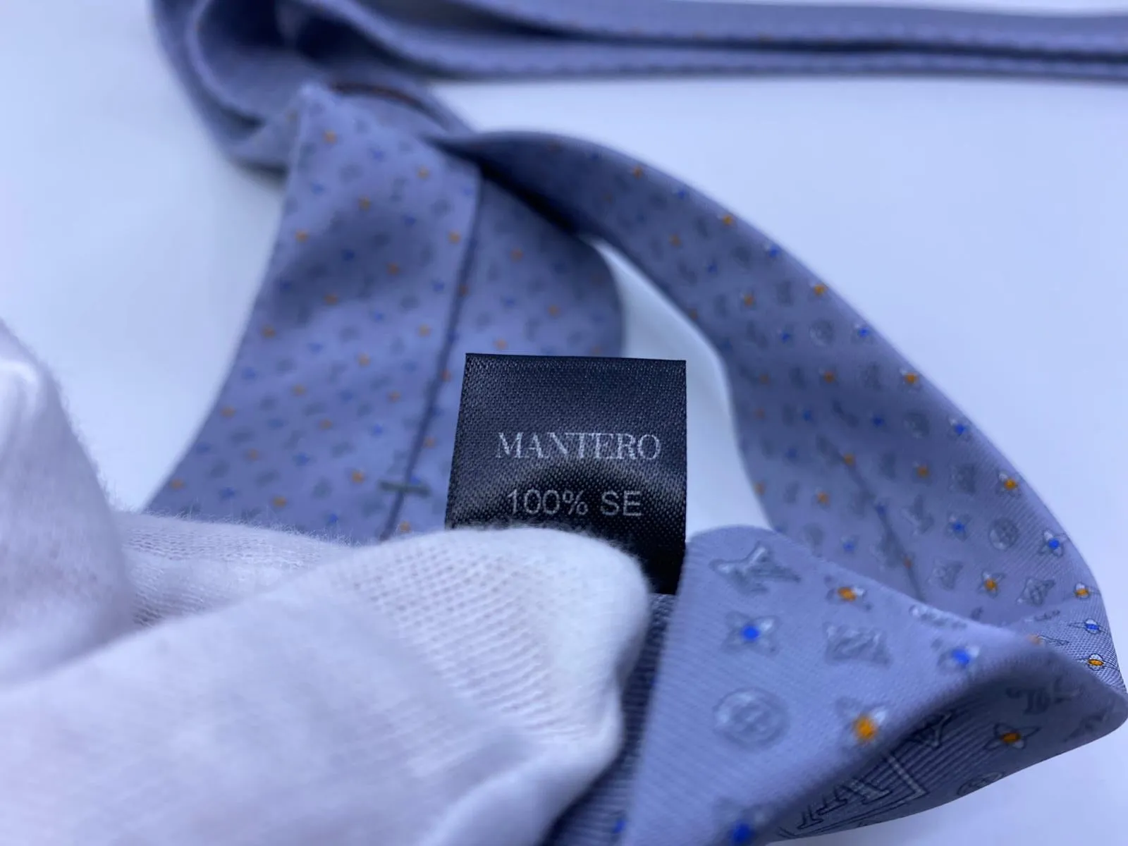 Monogram Tie