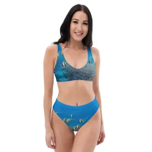 Moorish Idols Recycled high-waisted bikini