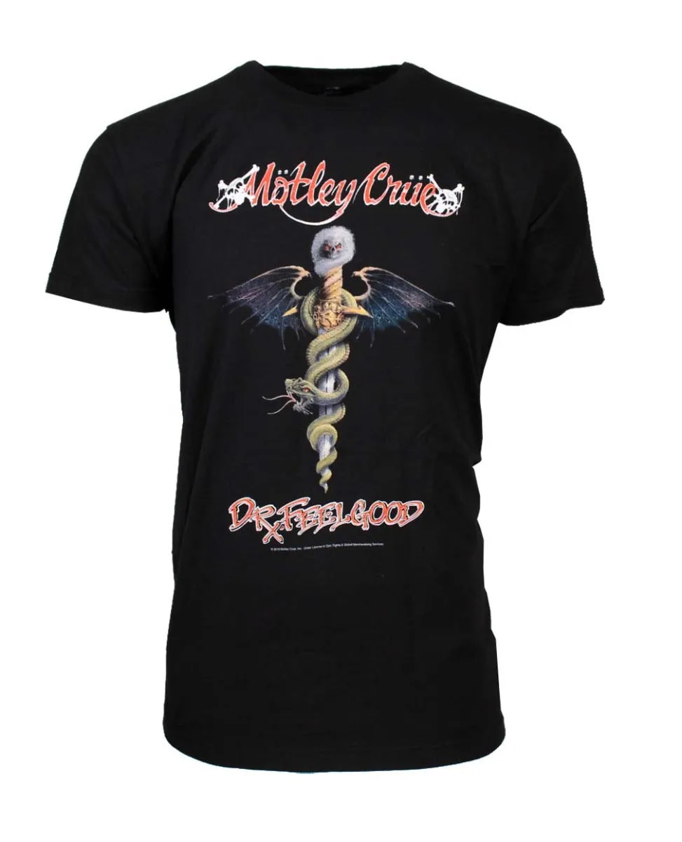 Motley Crue Dr. Feel Good Album T-Shirt