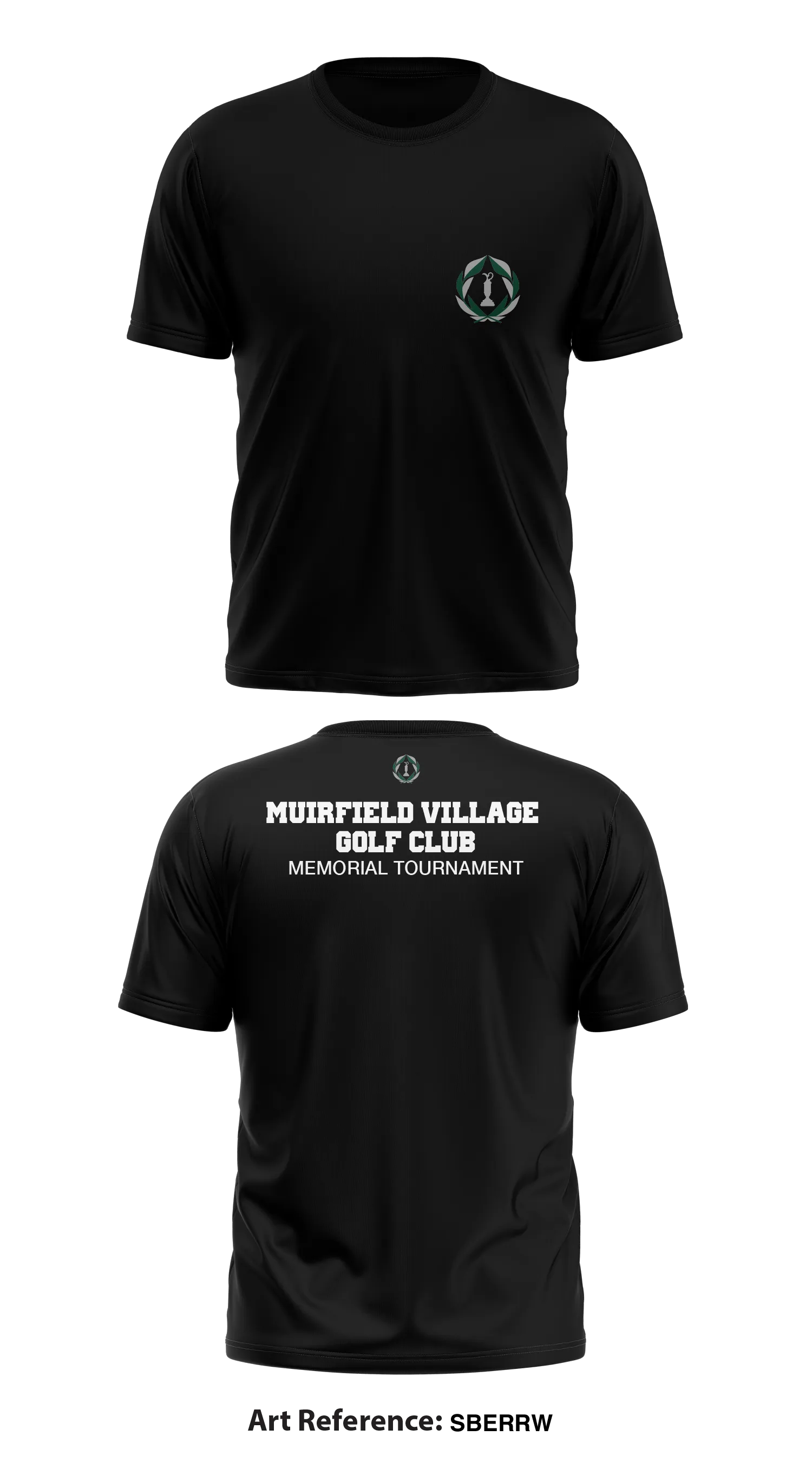 MUIRFIELD VILLAGE Golf Club Memorial Tournament Store 1 Core Men's SS Performance Tee - SBERRW