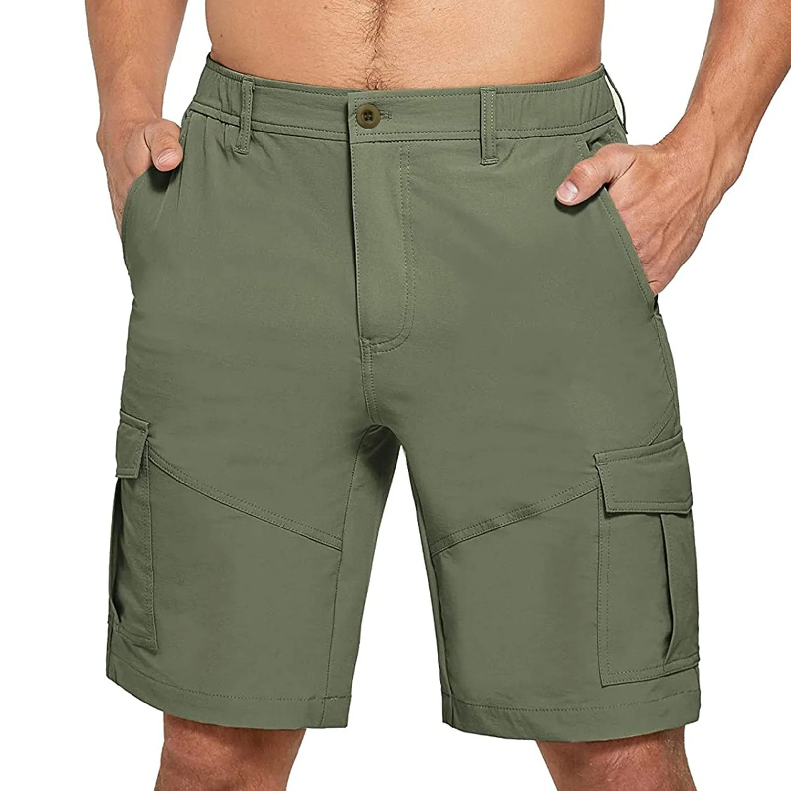 MULTI POCKET 11'' INSEAM CARGO SHORTS