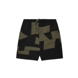 NEEDLEWORK SWEATSHORTS IN TAIGA
