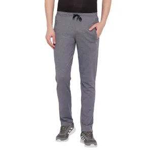 Neva Men's Track Pant in Solid Pattern Side pockets - Navy Milange