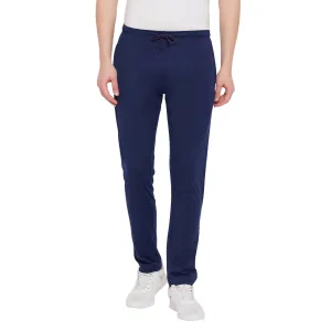 Neva Men's Track Pant in Wave Pattern Side pockets - Denim