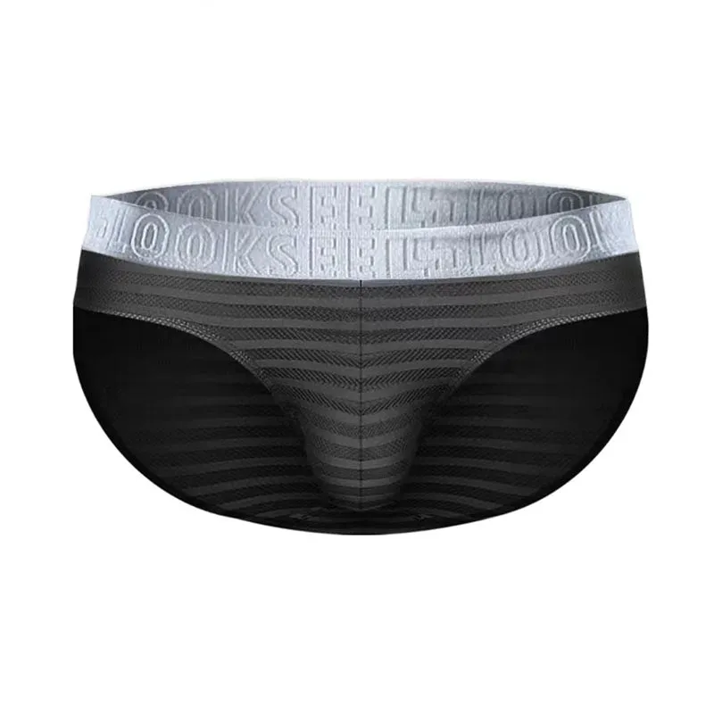 Newest Mesh Style Superior Ice Silk Cool Men's Briefs