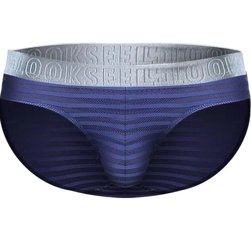 Newest Mesh Style Superior Ice Silk Cool Men's Briefs