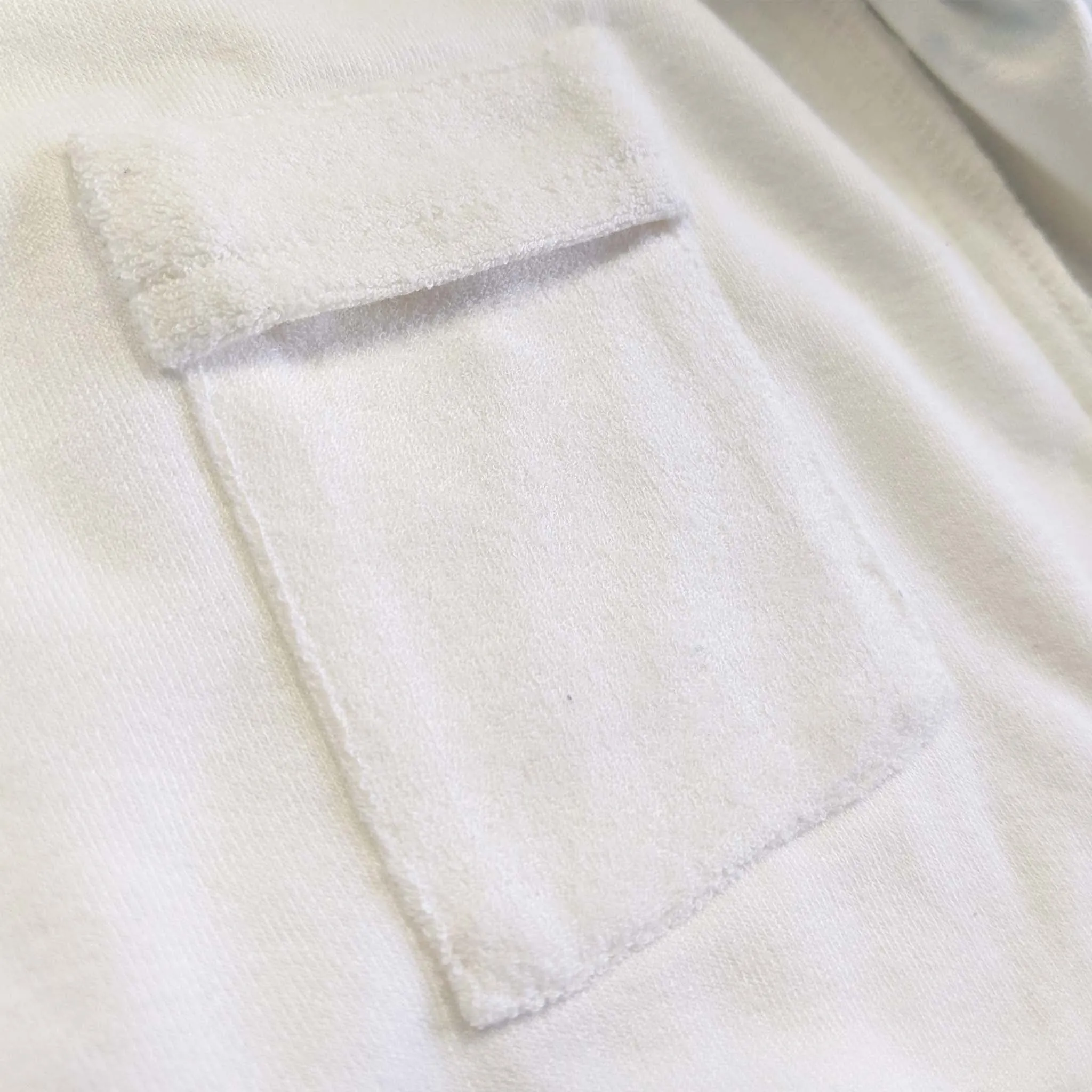 OG White TerryButter Zip