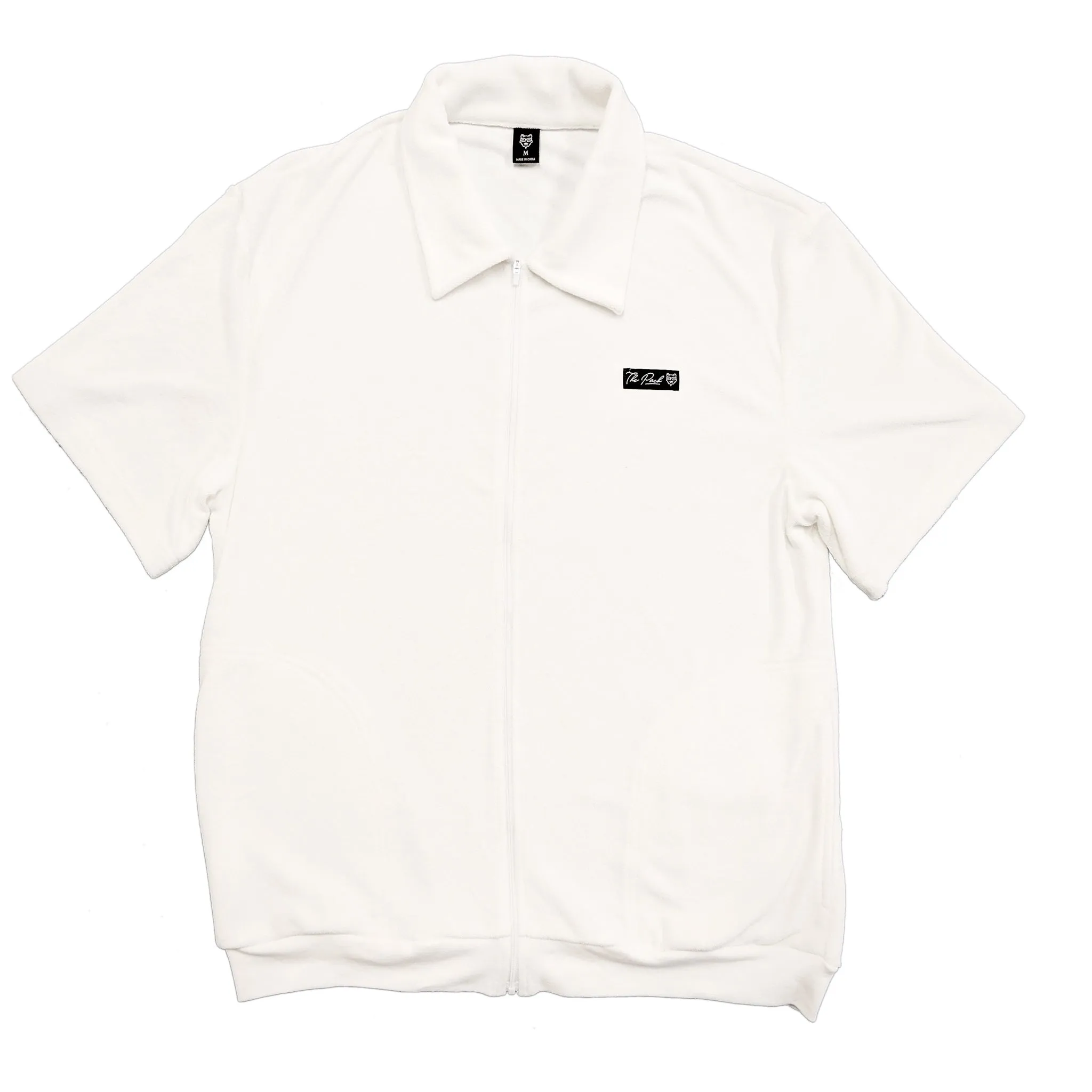 OG White TerryButter Zip