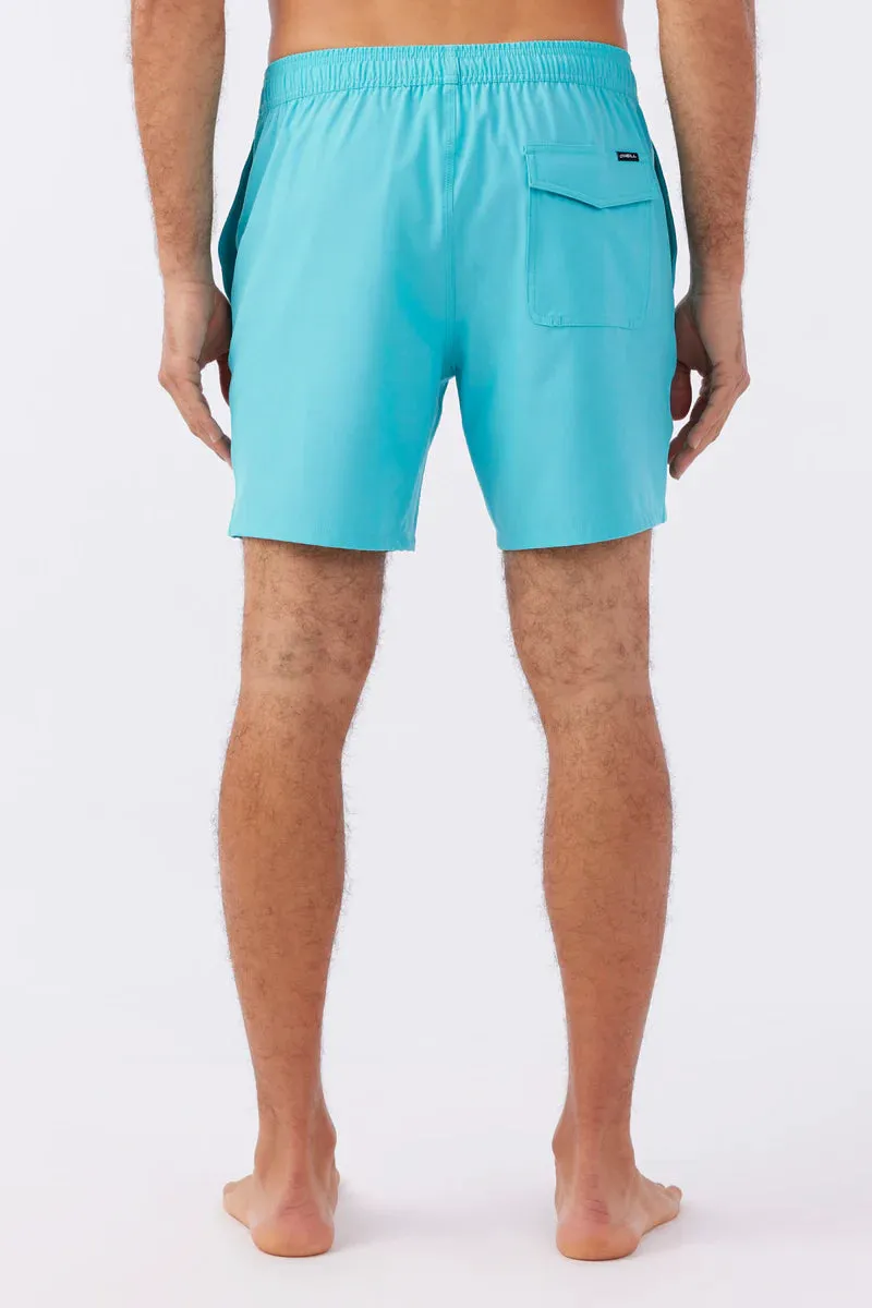 O'Neill Hermosa Solid Volley Shorts 17" - Bluebird TEL
