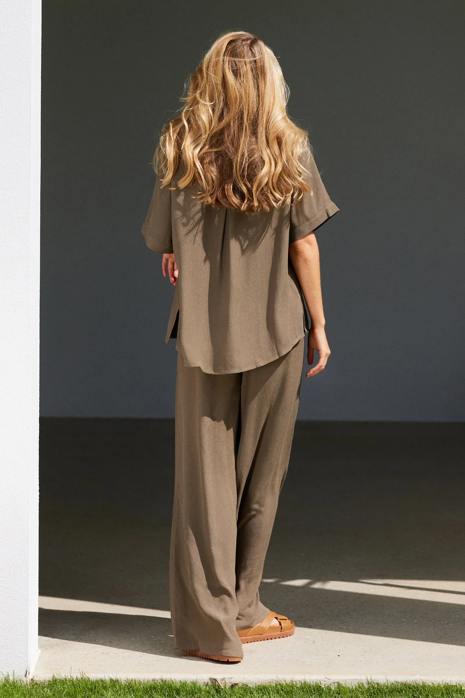 Palazzo Pants KHAKI