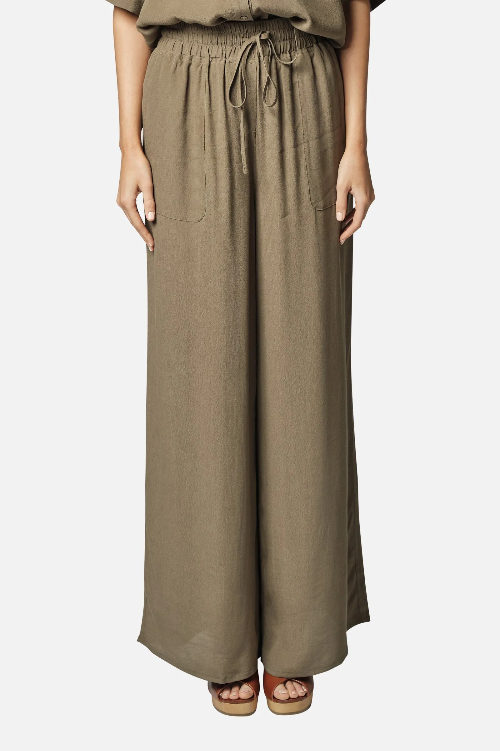 Palazzo Pants KHAKI