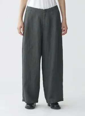 Pas de Calais Linen Twill Wide Pant