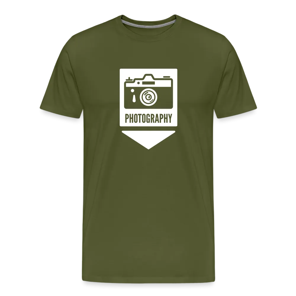 Photography Label Men's T-Shirt up to 5 XL
