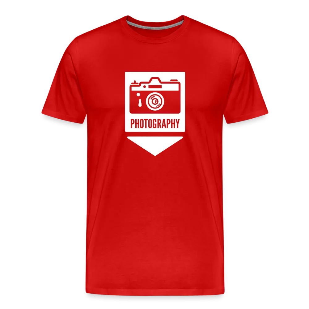 Photography Label Men's T-Shirt up to 5 XL