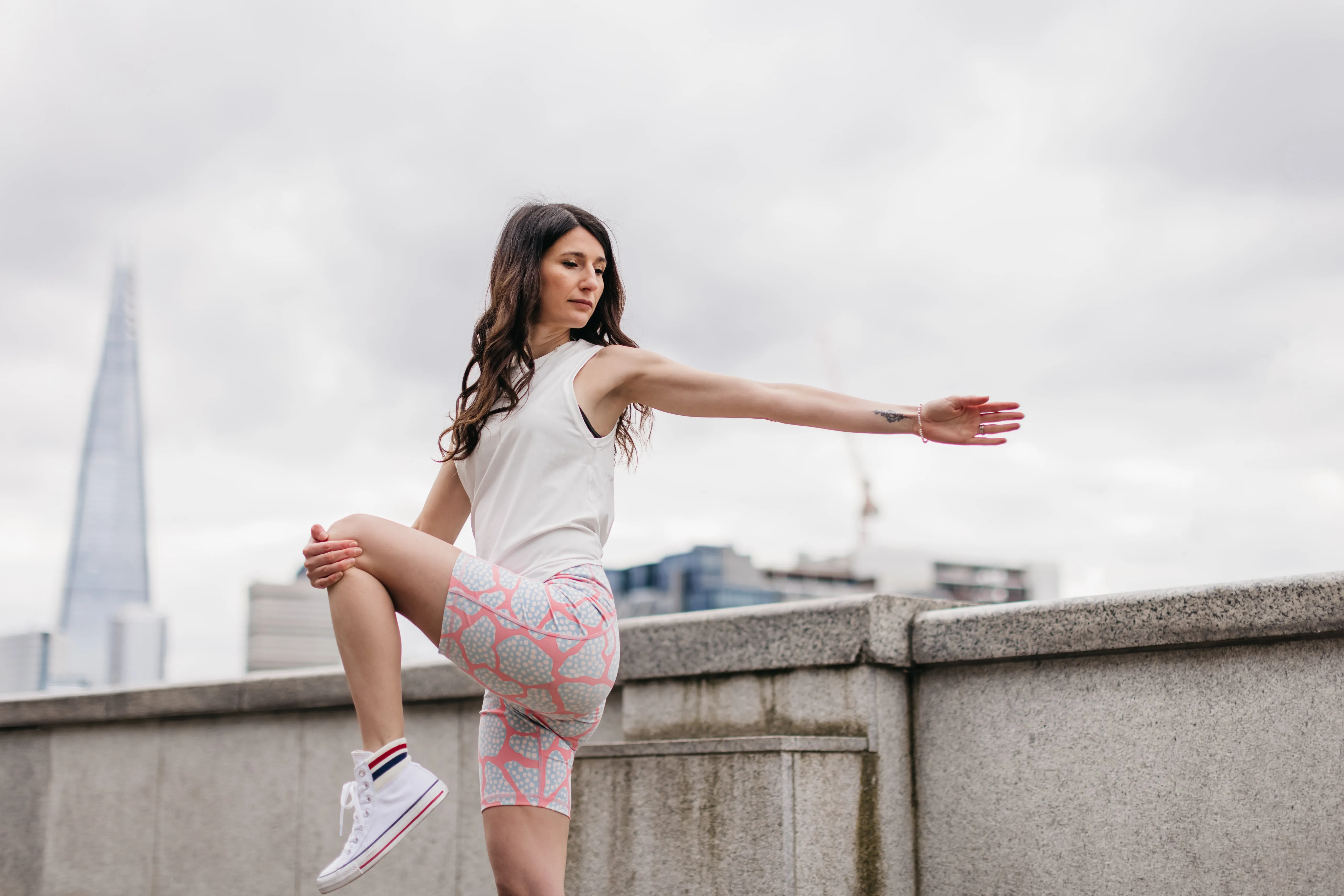 Pink Dotty Cycling Shorts