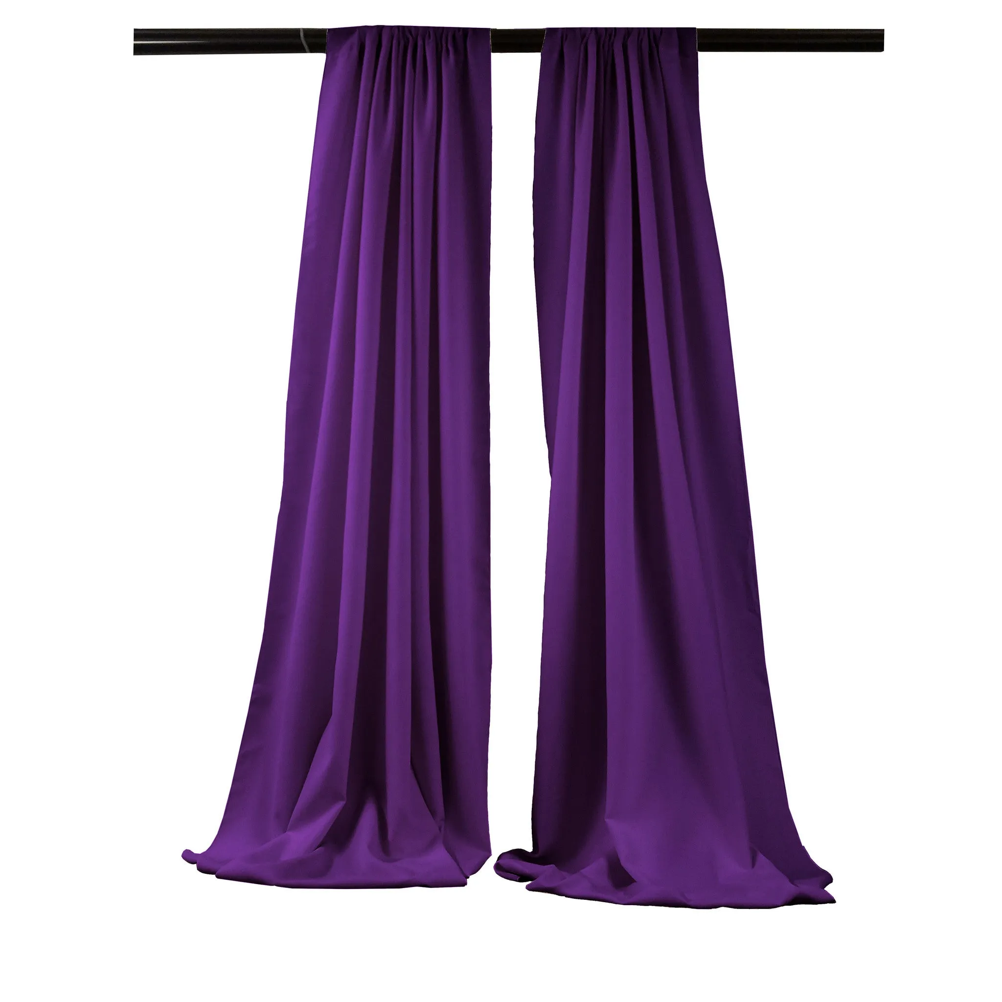 Polyester Poplin Backdrop Drape 58 by 96-Inch, Pack-2