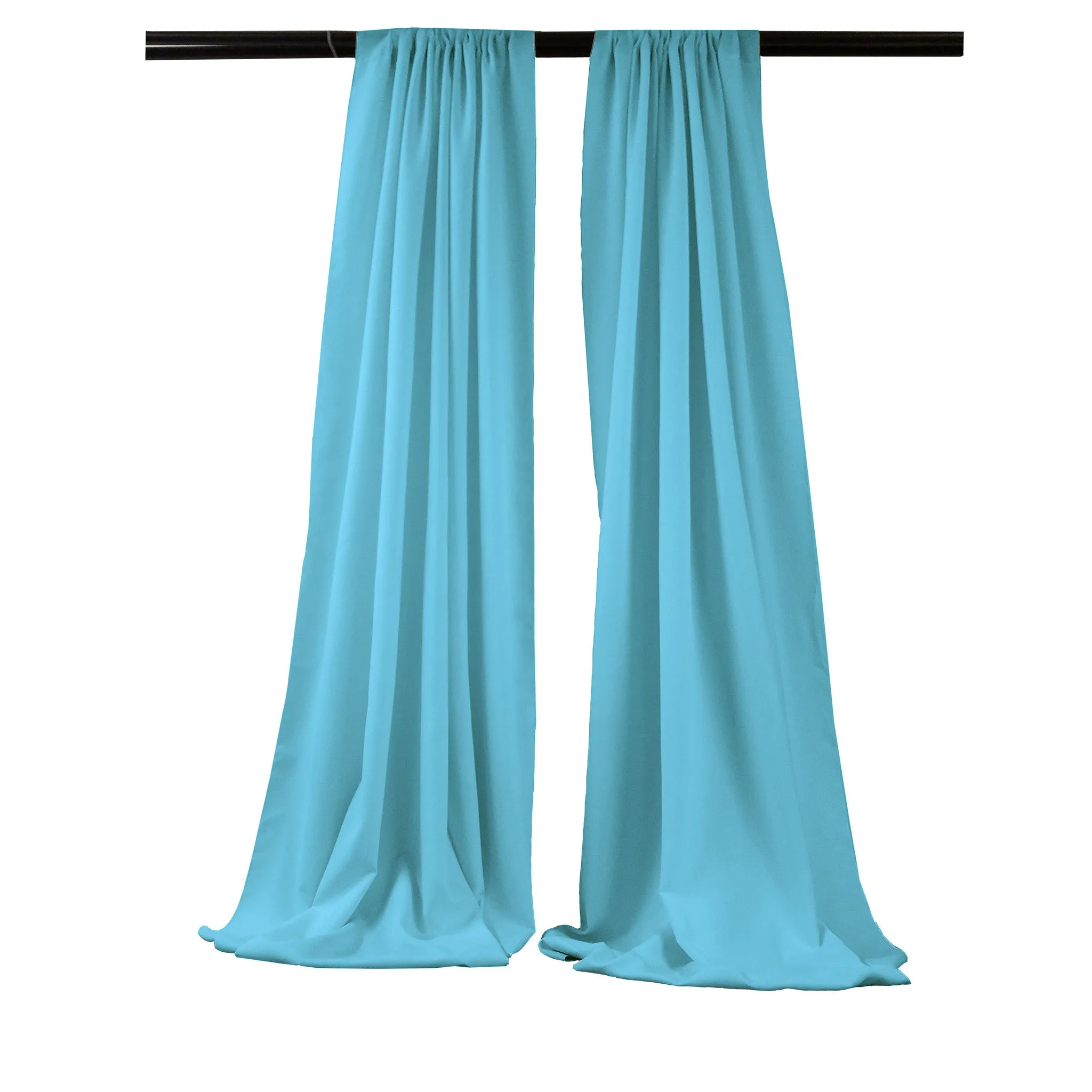 Polyester Poplin Backdrop Drape 58 by 96-Inch, Pack-2