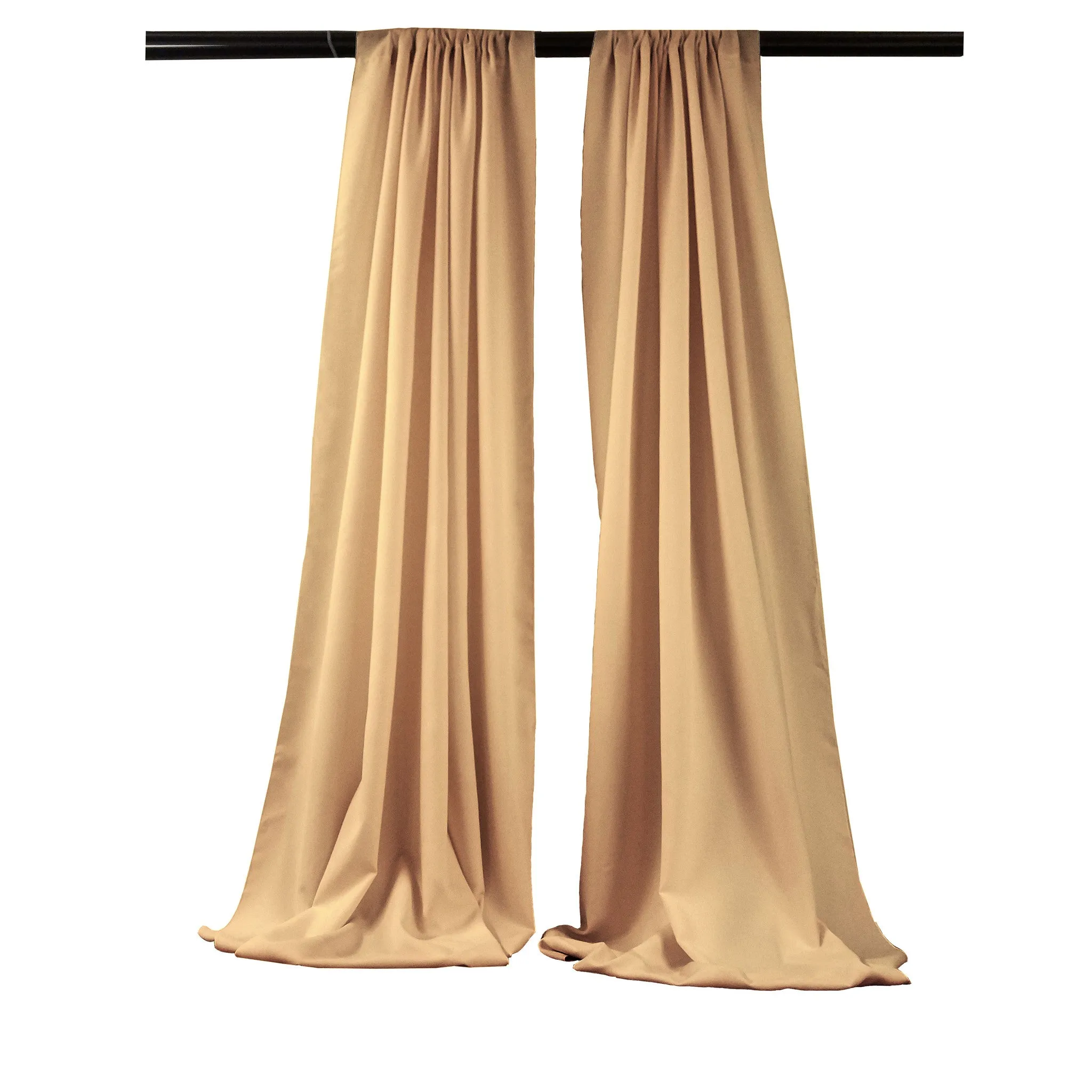 Polyester Poplin Backdrop Drape 58 by 96-Inch, Pack-2