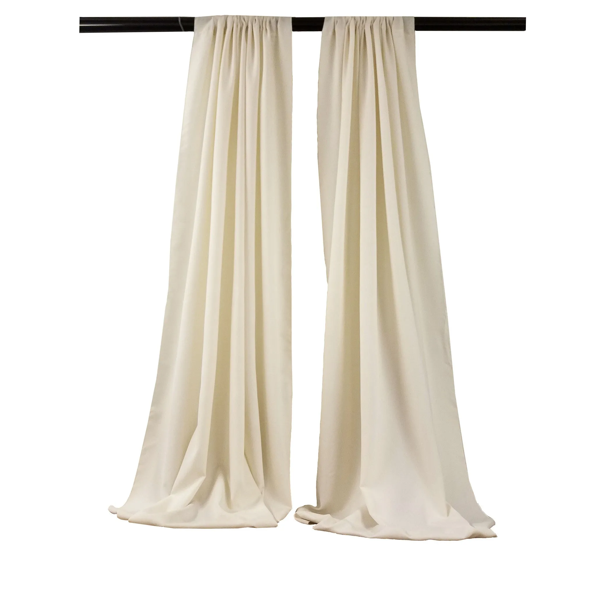 Polyester Poplin Backdrop Drape 58 by 96-Inch, Pack-2